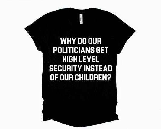Wholesale Instead of our Children Graphic Tee - Black