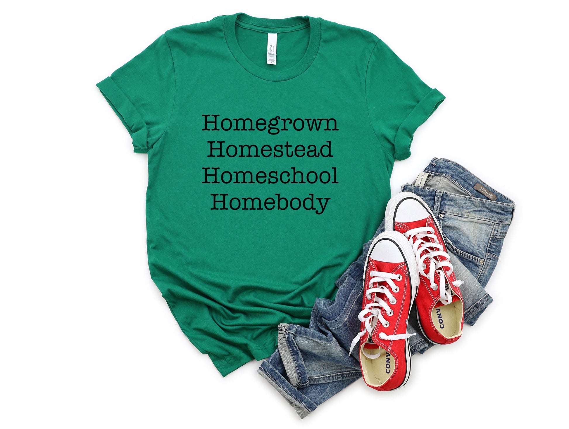 Wholesale Homegrown Graphic Tee - White