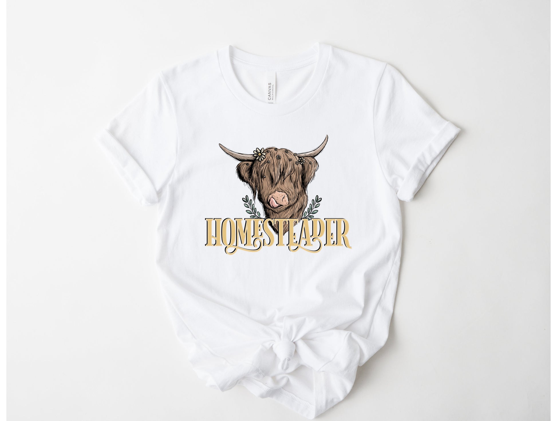 Wholesale Homesteader Graphic Tee - Tan
