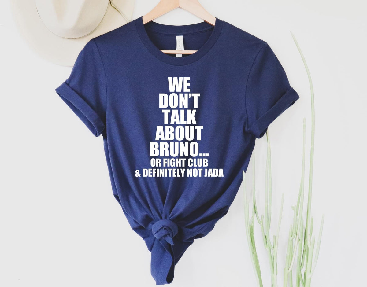 Wholesale We Don’t Talk About Jada Graphic Tee - Navy