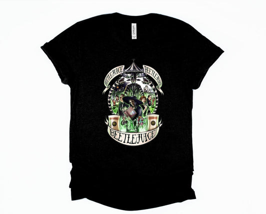 Wholesale Beatlejuice Graphic Tee - Black