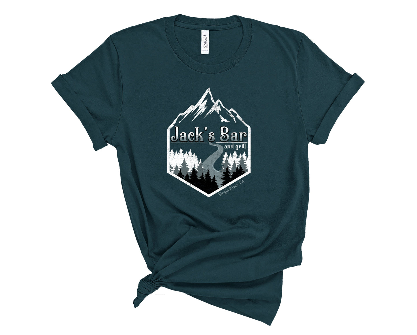 Wholesale Jacks Bar Graphic Tee - Atlantic