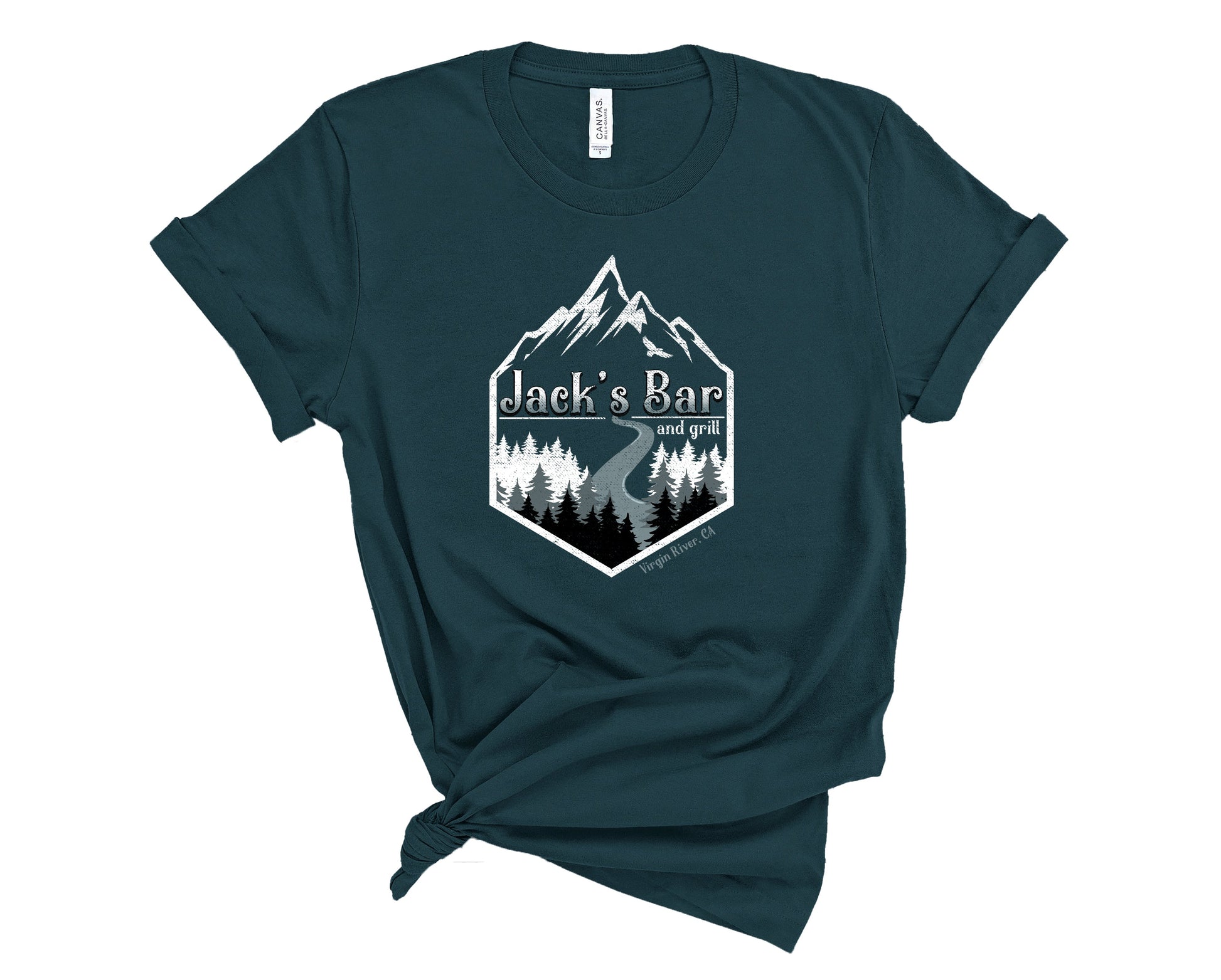 Wholesale Jacks Bar Graphic Tee - Atlantic