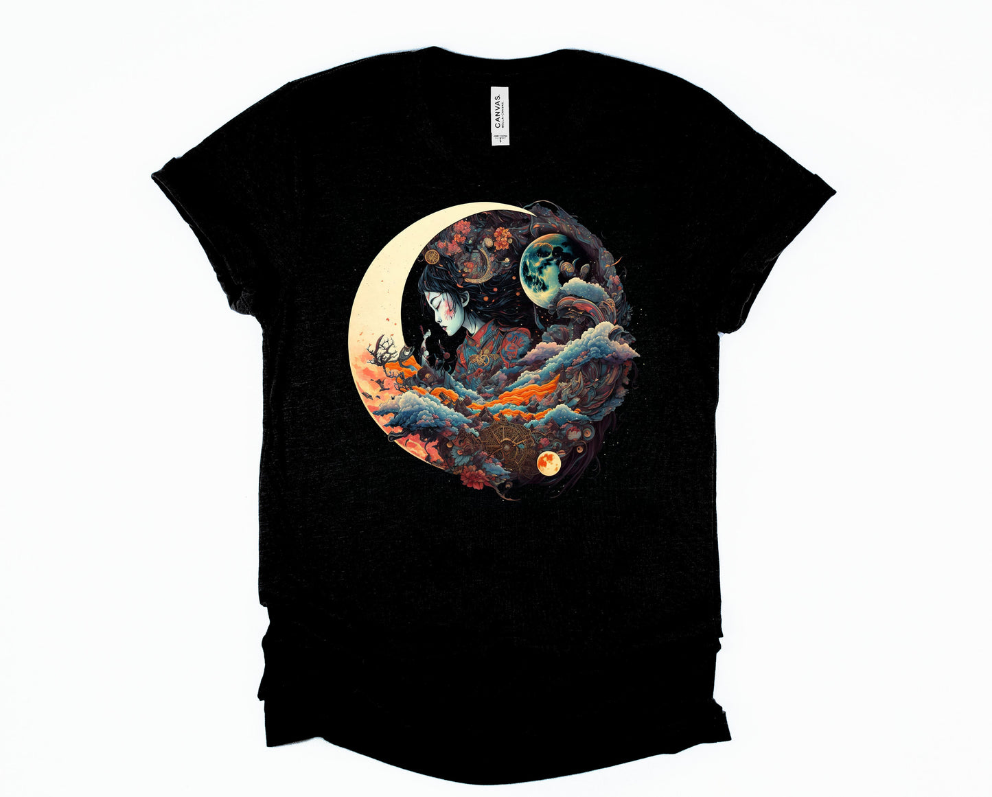 Wholesale Japanese Comic Graphic Tee - Black
