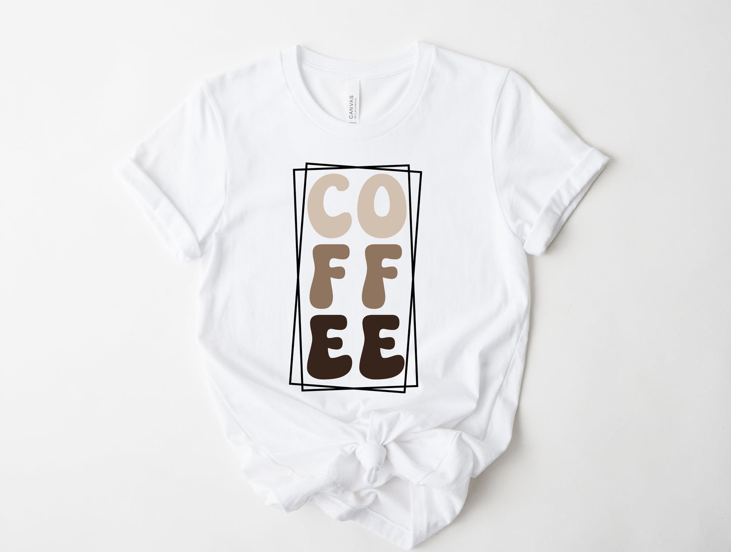 Wholesale Just Coffee Graphic Tee - Olive Sweatshirt