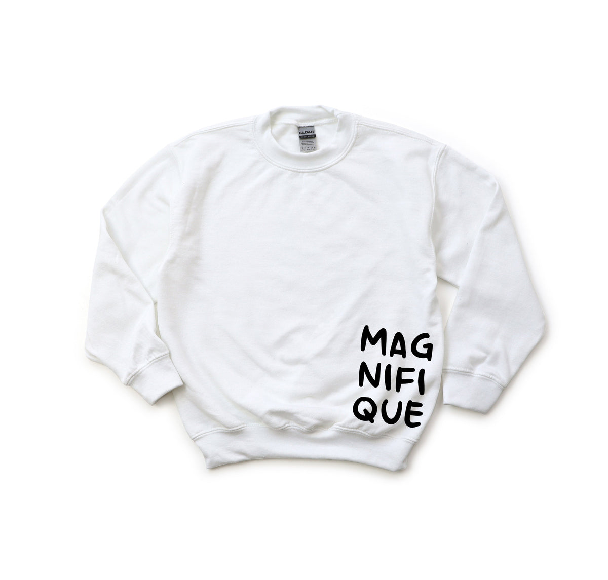 Wholesale KIDS Magnifique Graphic Tee - White