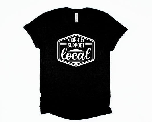 Wholesale Local Graphic Tee - Black