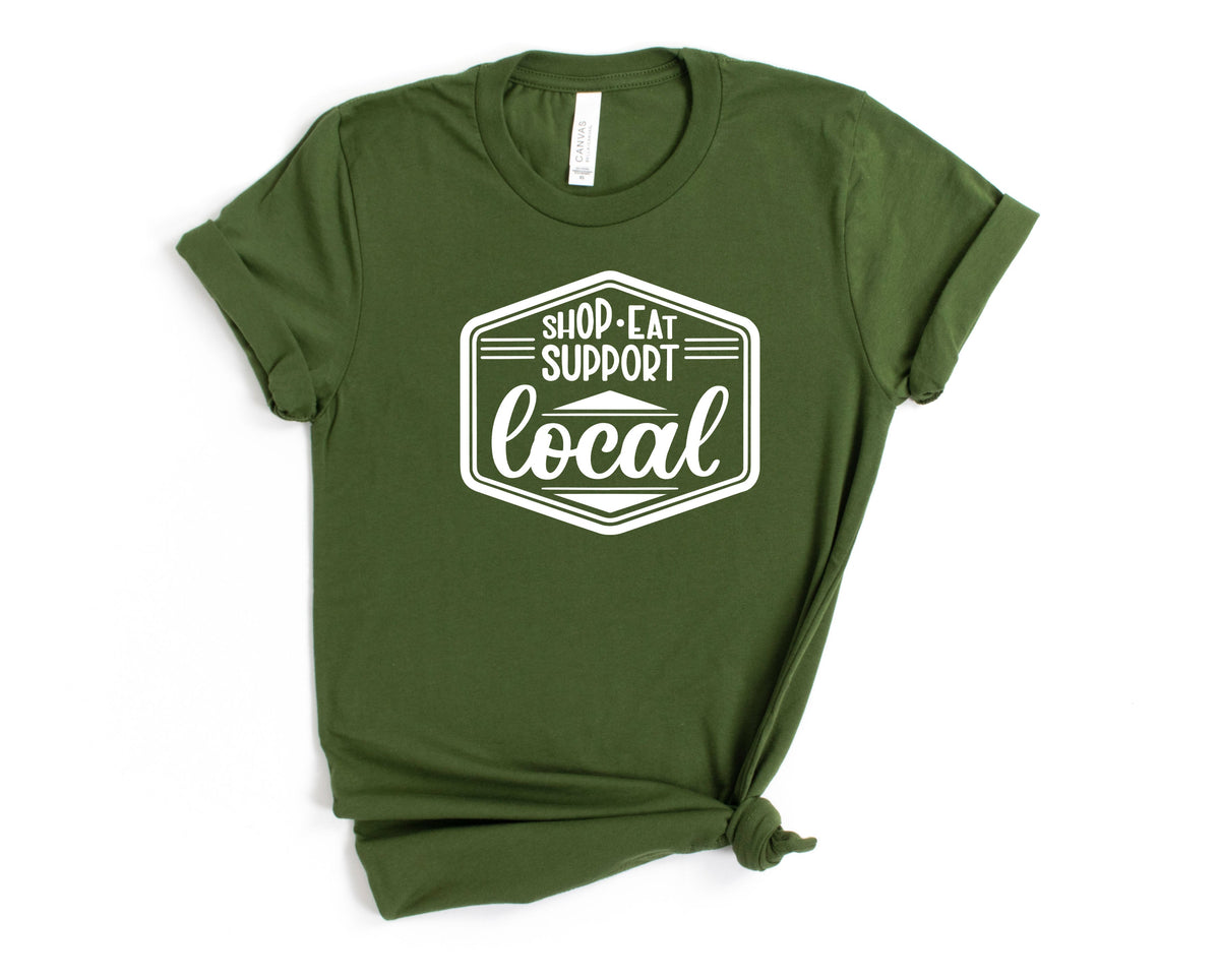 Wholesale Local Graphic Tee - Navy