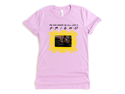 Wholesale Lost a Friend Graphic Tee - White Tee