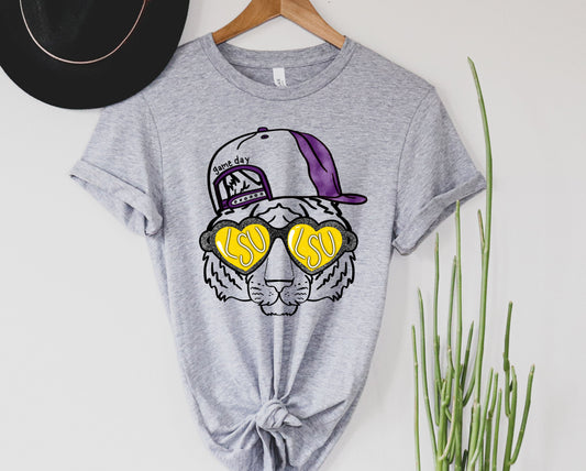 Wholesale LSU Game Day Graphic Tee - White