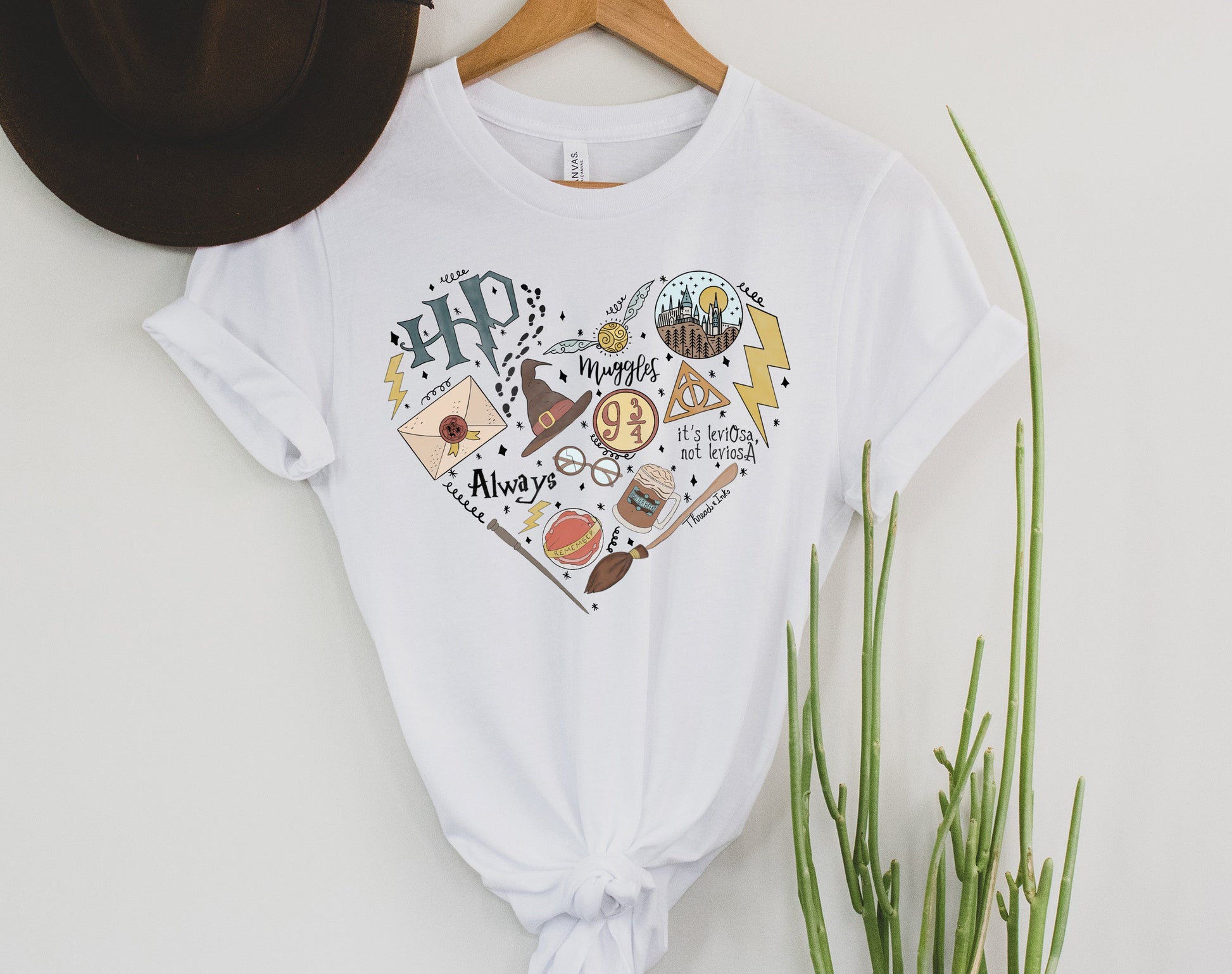 Wholesale Magic Love Graphic Tee - White