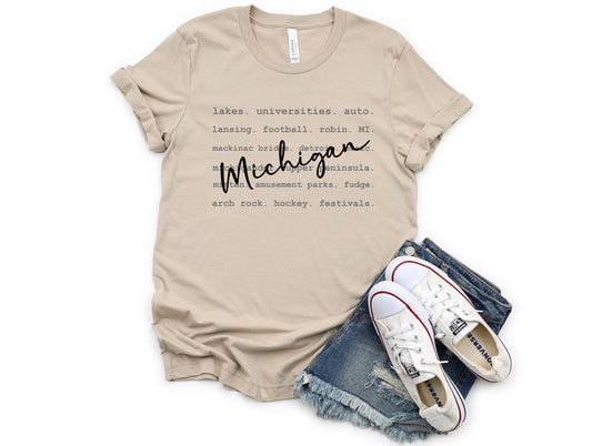 Michigan Typography