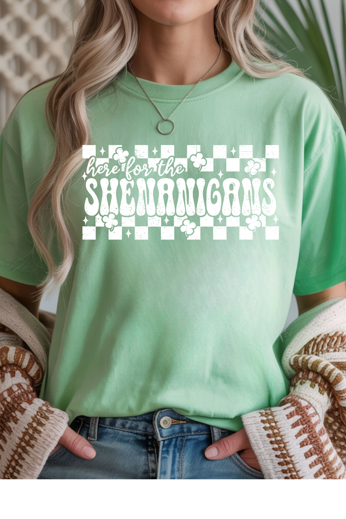 Wholesale Sahara Spring - Shenanigans #7 - Mint Gildan Tee