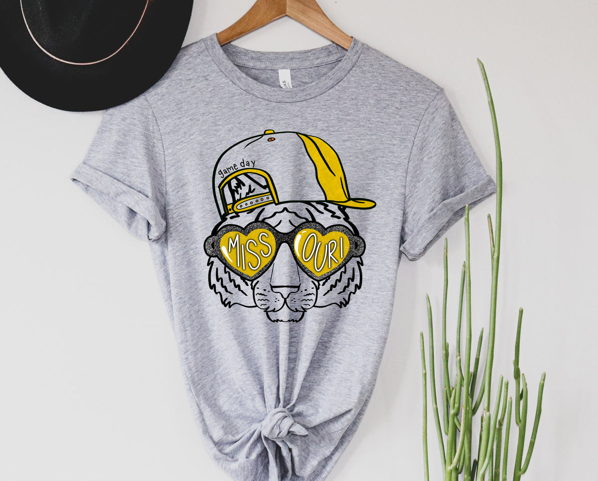 Wholesale Missouri Game Day Graphic Tee - Grey