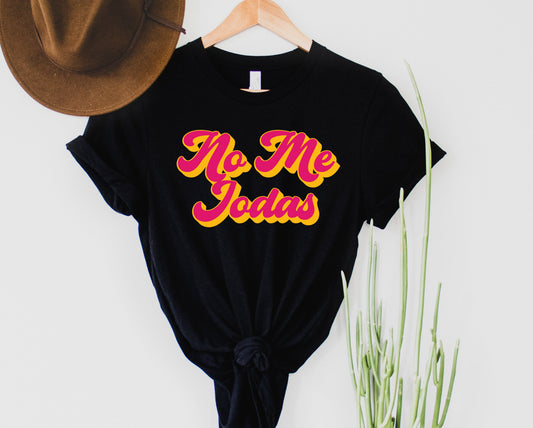 Wholesale No Me Jodas Graphic Tee - White