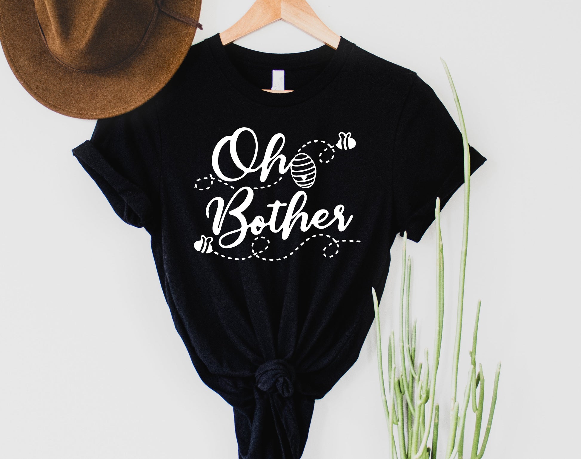 Wholesale Oh Bother Graphic Tee - Pink