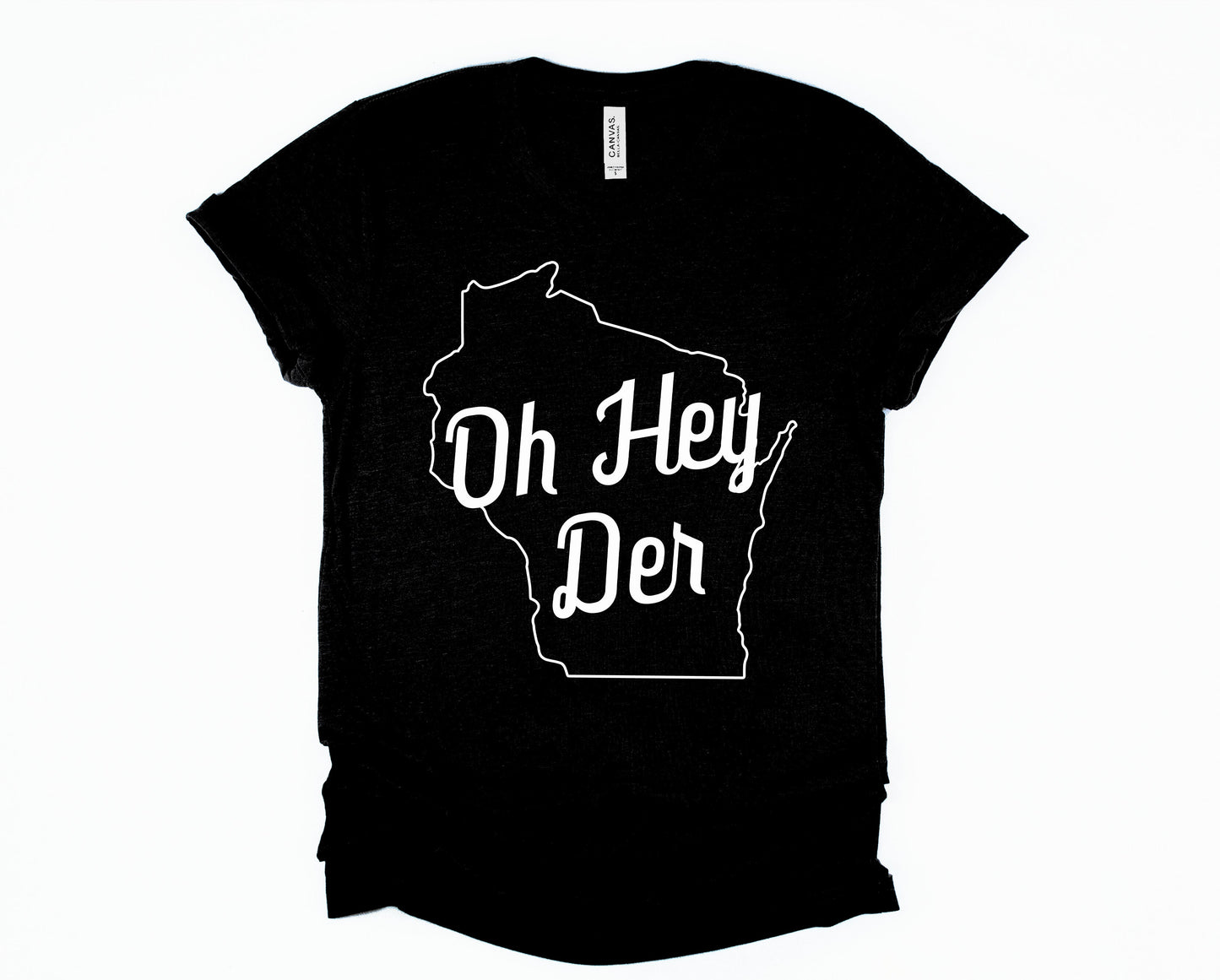 Wholesale Oh Hey Der Graphic Tee - Black