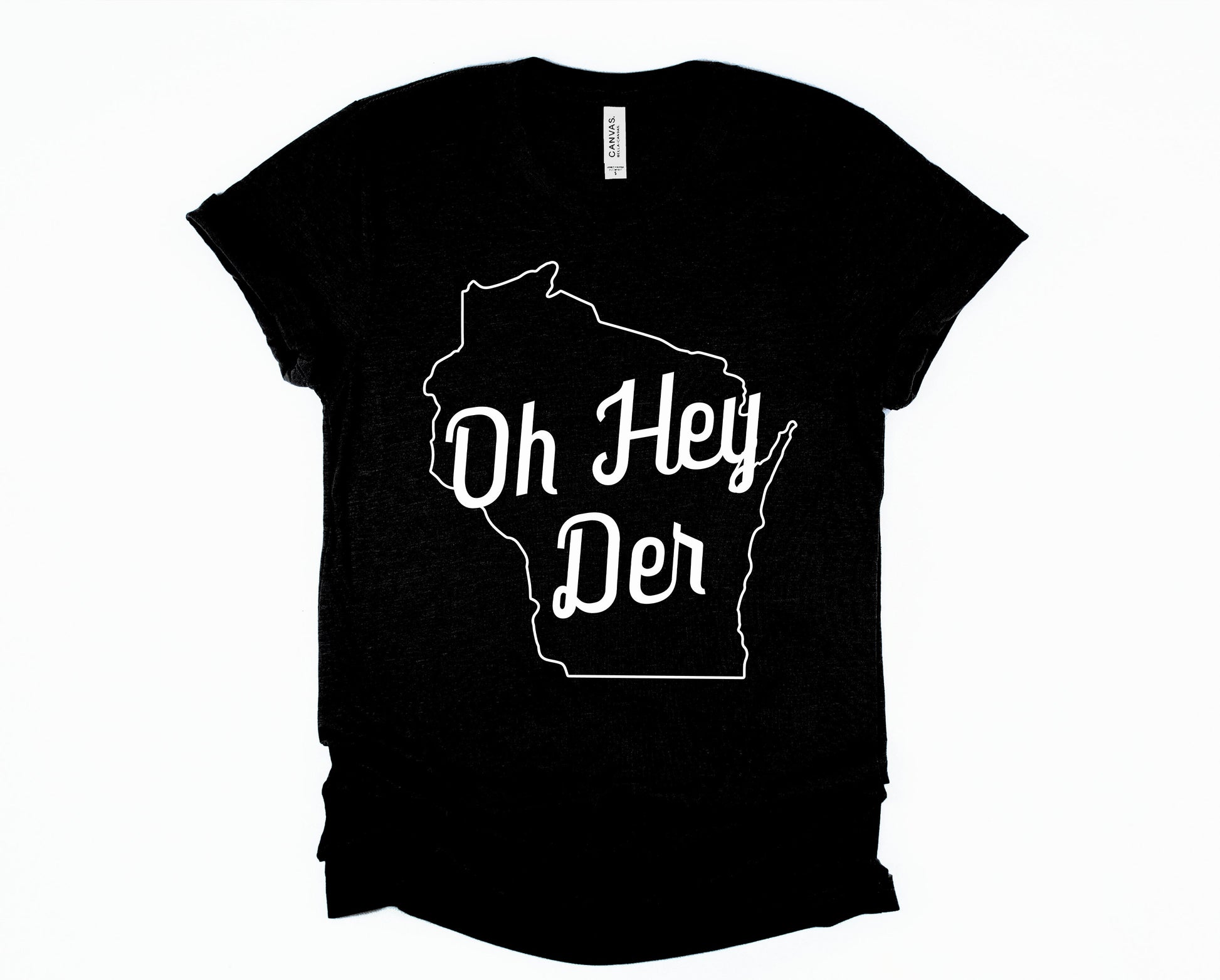 Wholesale Oh Hey Der Graphic Tee - Black