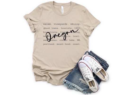 Oregon Typography