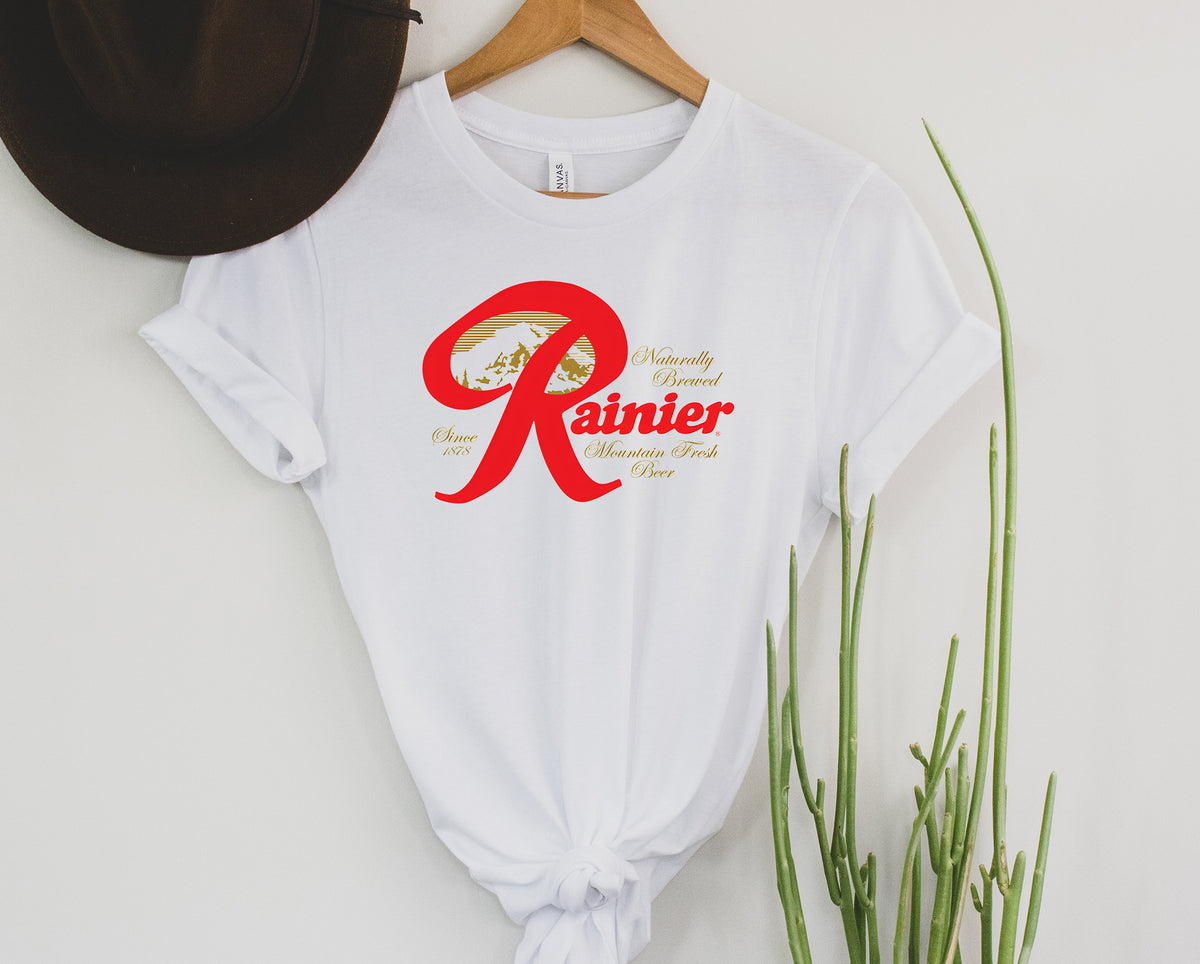 Wholesale Rainier Graphic Tee - Black