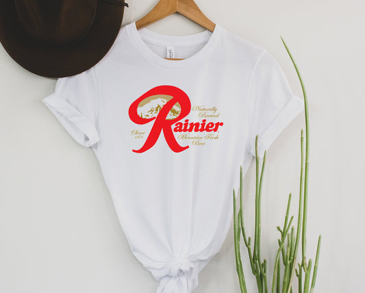 Wholesale Rainier Graphic Tee - Black