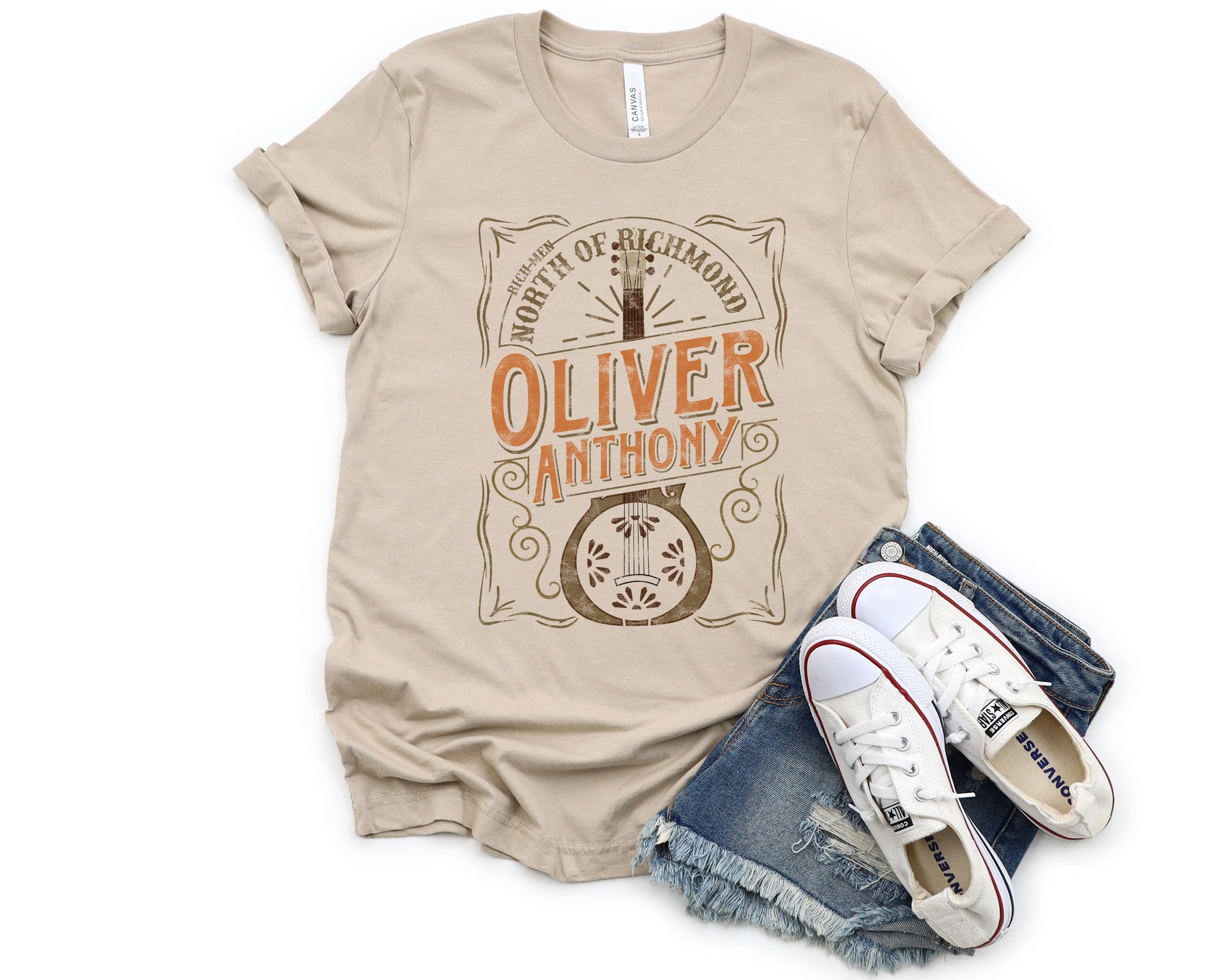 Wholesale Rich Men Graphic Tee - White