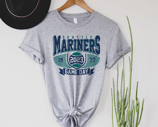Wholesale Seattle Game Day Graphic Tee - White