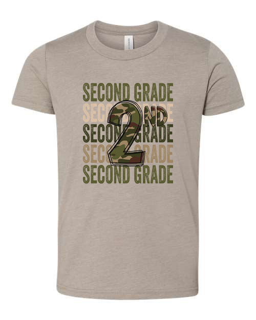 ADULT Camo Grade Shirts