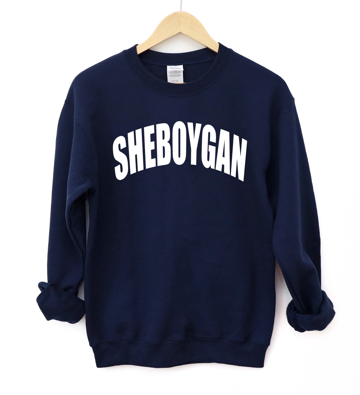 Wholesale Sheboygan Sweatshirt - Red Sweatshirt
