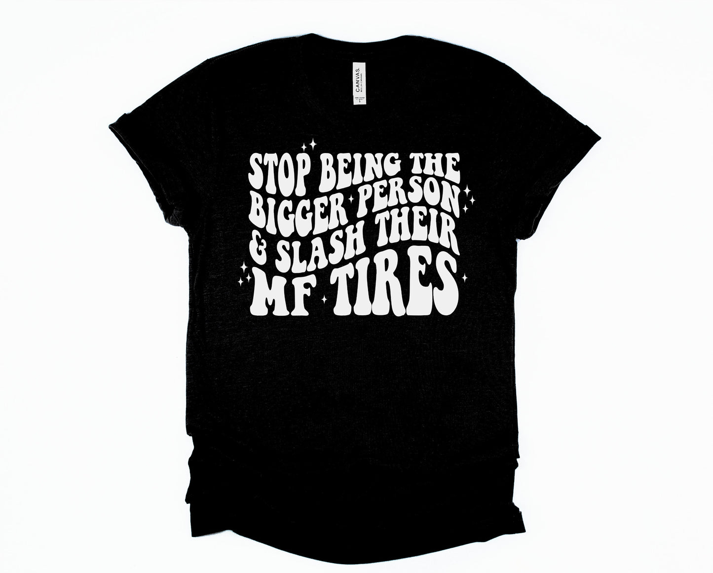 Wholesale Slash 'em Graphic Tee - Black