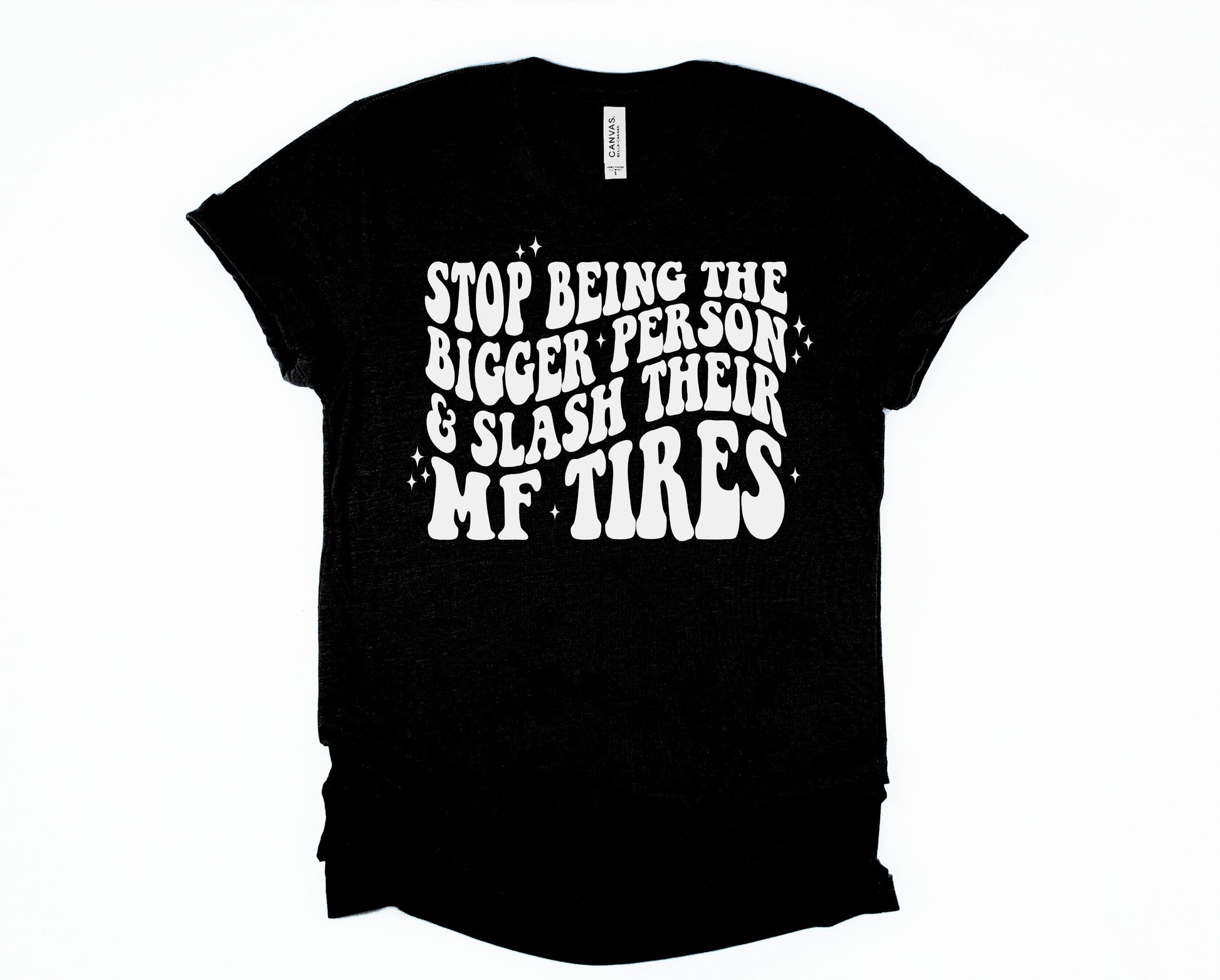 Wholesale Slash 'em Graphic Tee - Black