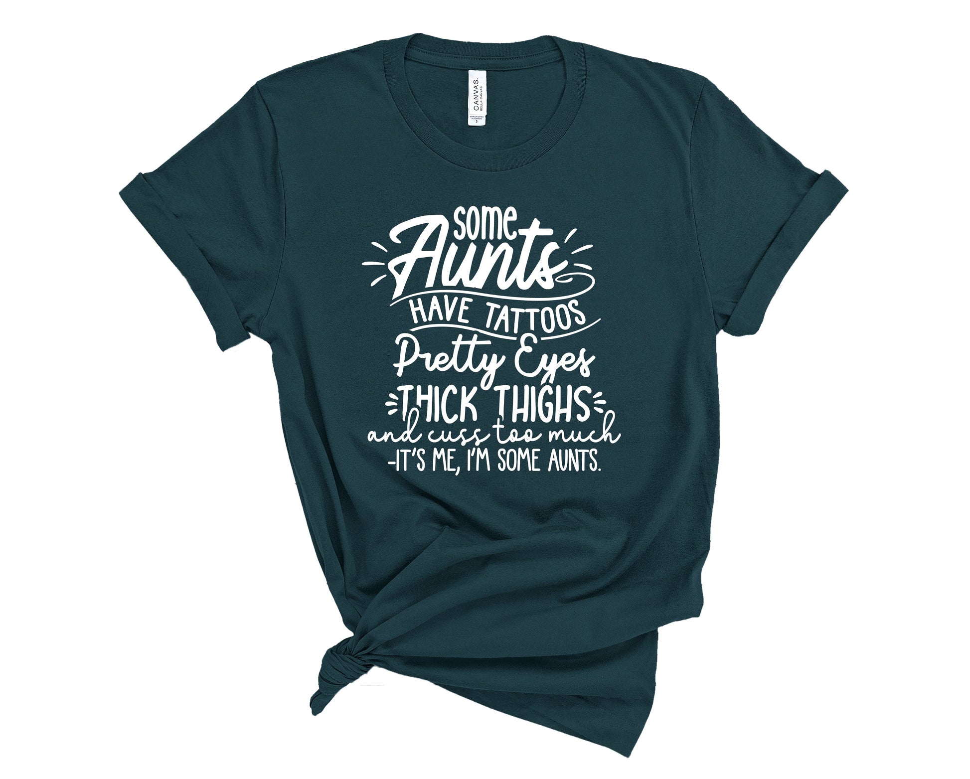 Wholesale Some Aunts Graphic Tee - Atlantic