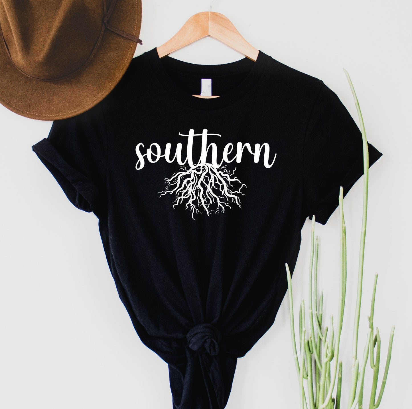 Wholesale Southern Roots Graphic Tee - White