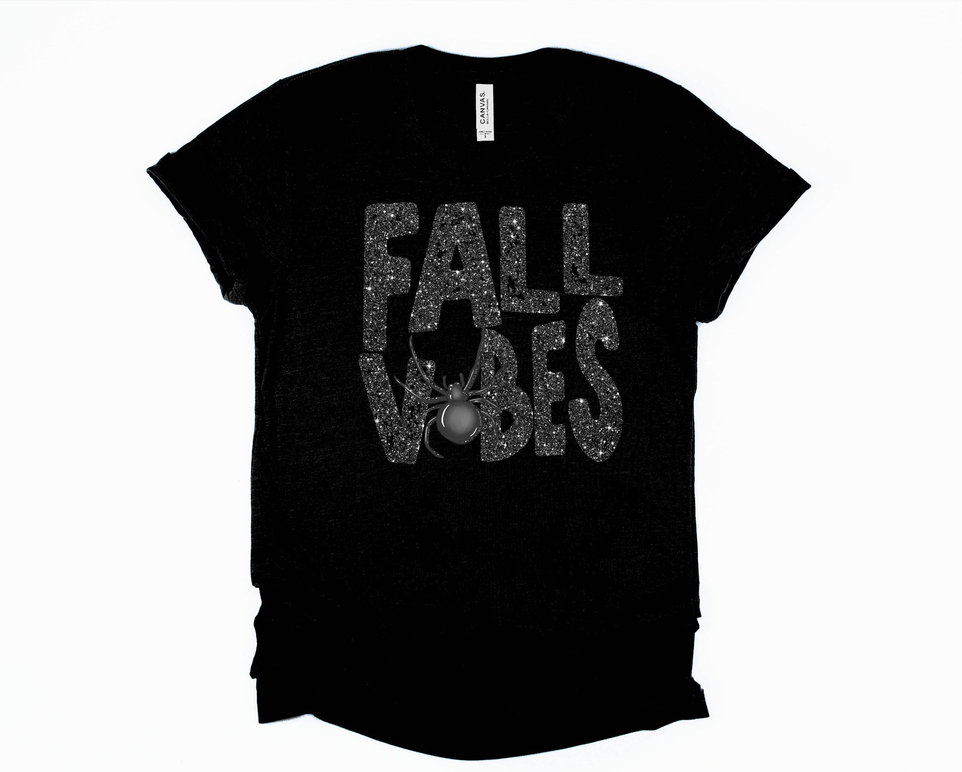 Wholesale Spooky Vibes Graphic Tee - Black Gildan Sweatshirt