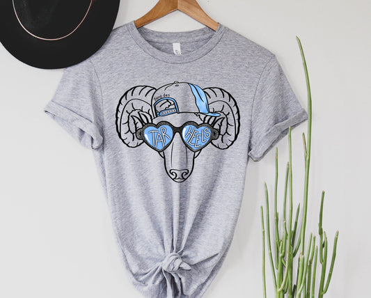 Wholesale Tarheels Game Day Graphic Tee - White