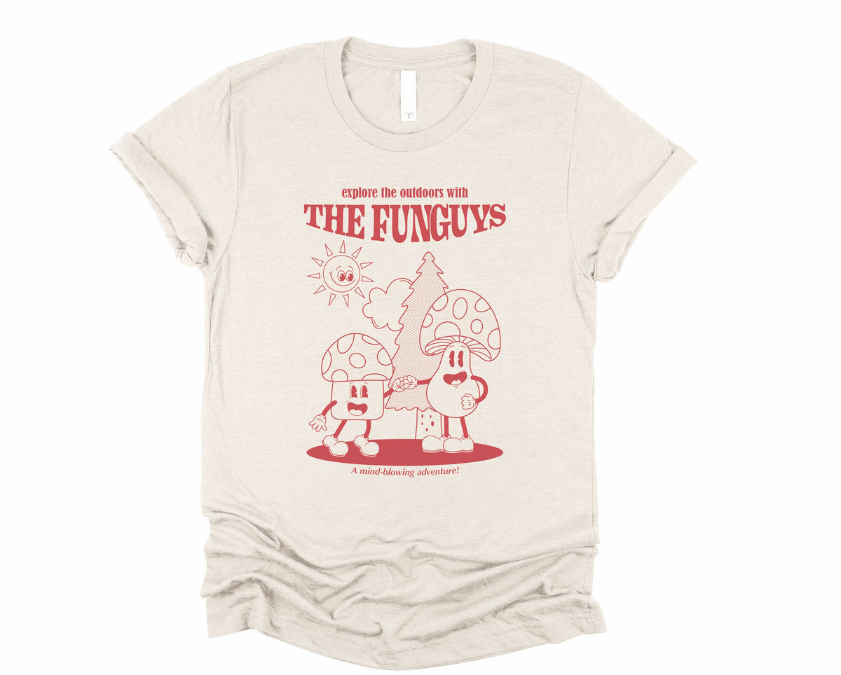 Wholesale The Funguys Graphic Tee - White