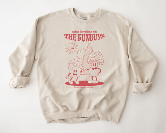 Wholesale The Funguys Graphic Tee - Sand