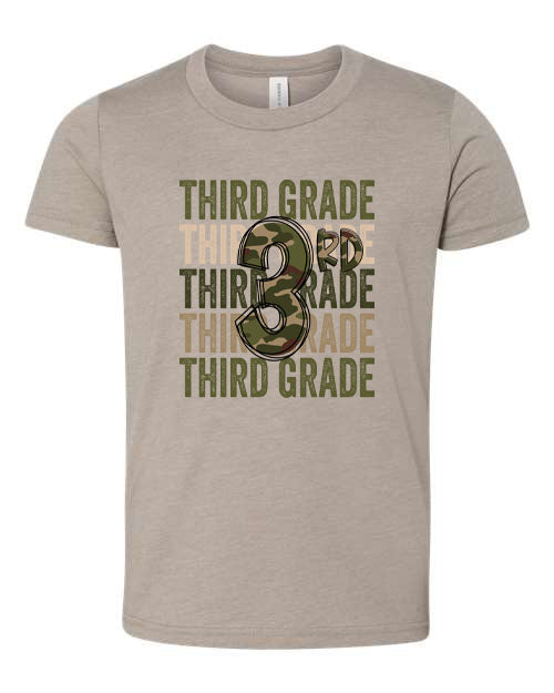 ADULT Camo Grade Shirts