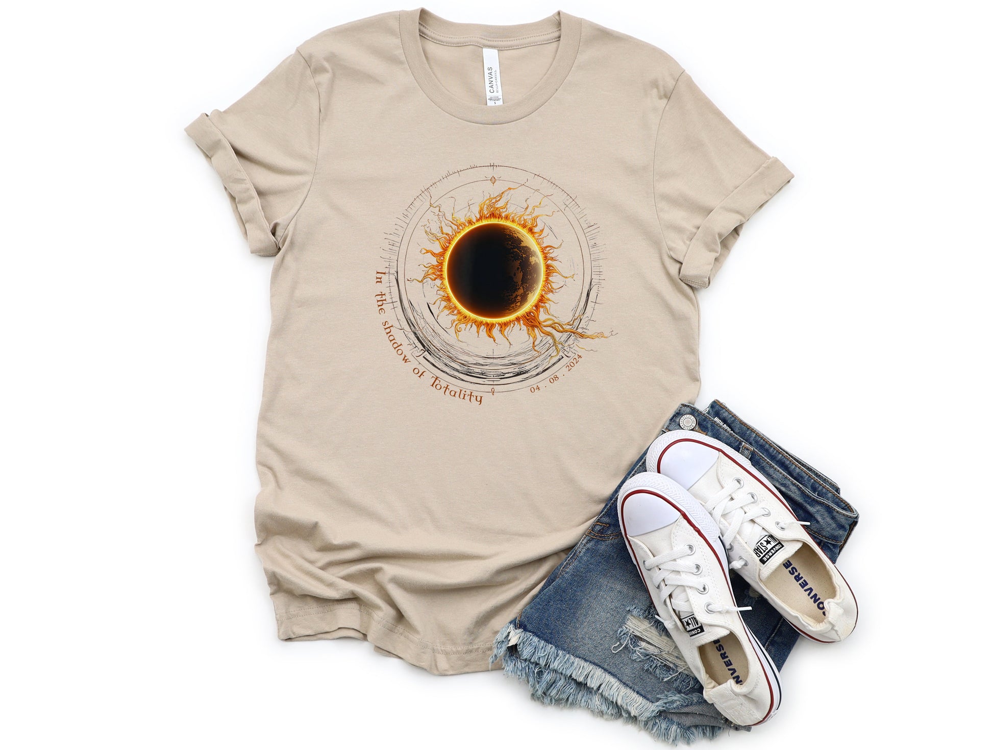 Wholesale Totality Graphic Tee - White