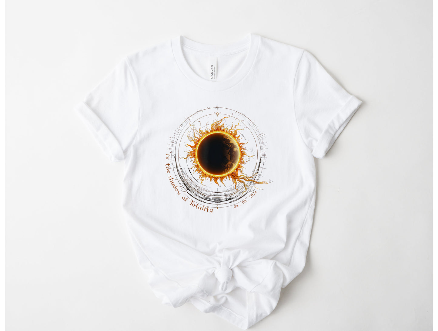 Wholesale Totality Graphic Tee - White