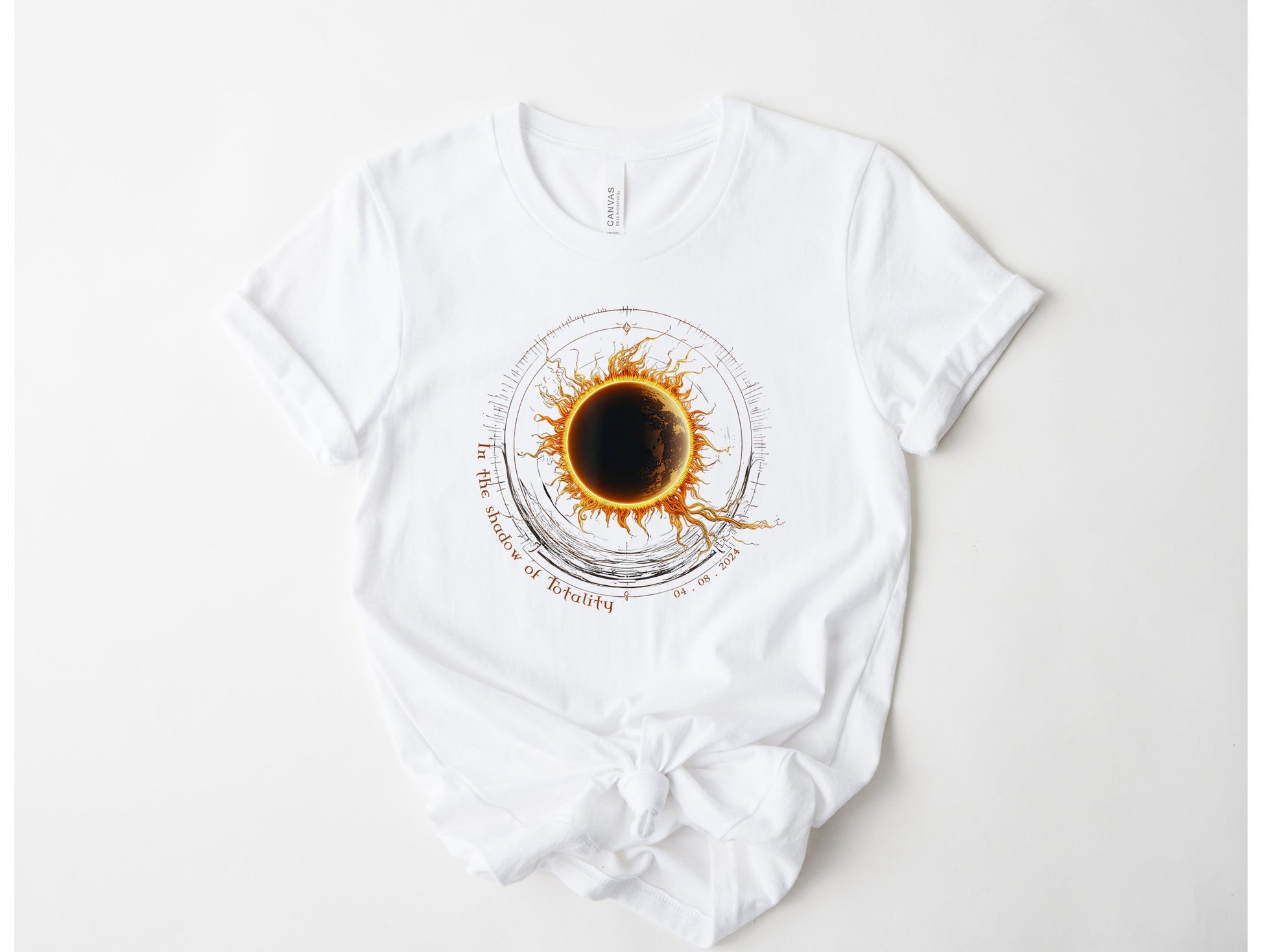 Wholesale Totality Graphic Tee - White