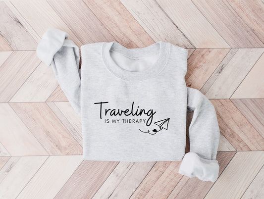 Wholesale Traveling is my Therapy Graphic Tee - Mint Tee