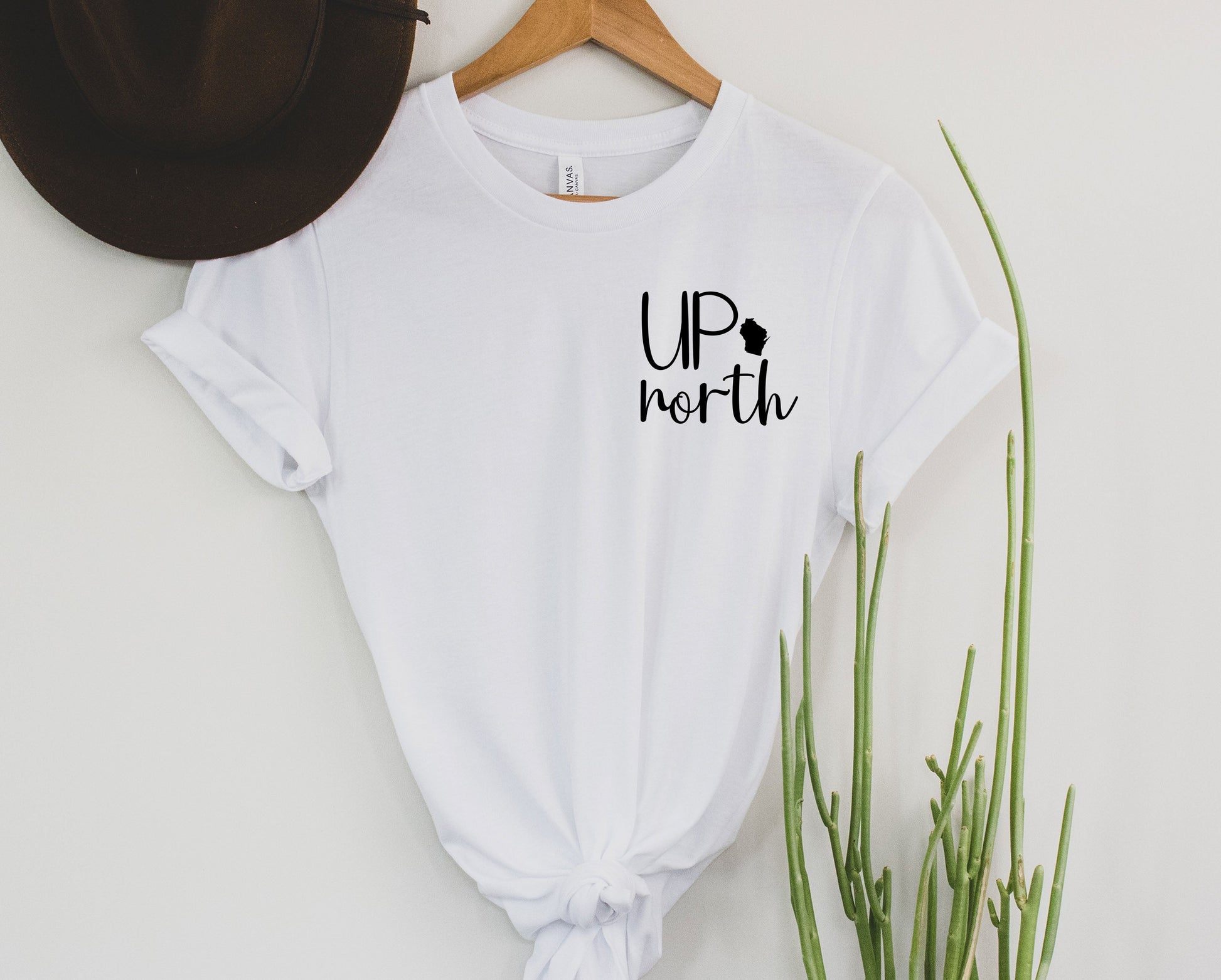 Wholesale Up North - White Tshirt