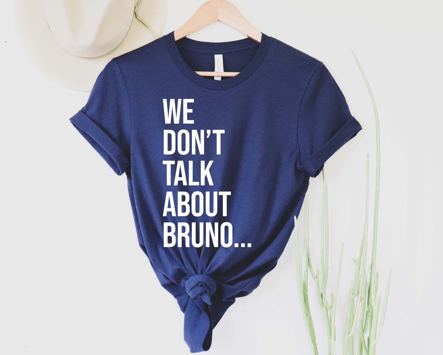 Wholesale We Don't Talk About Bruno Graphic Tee - Navy