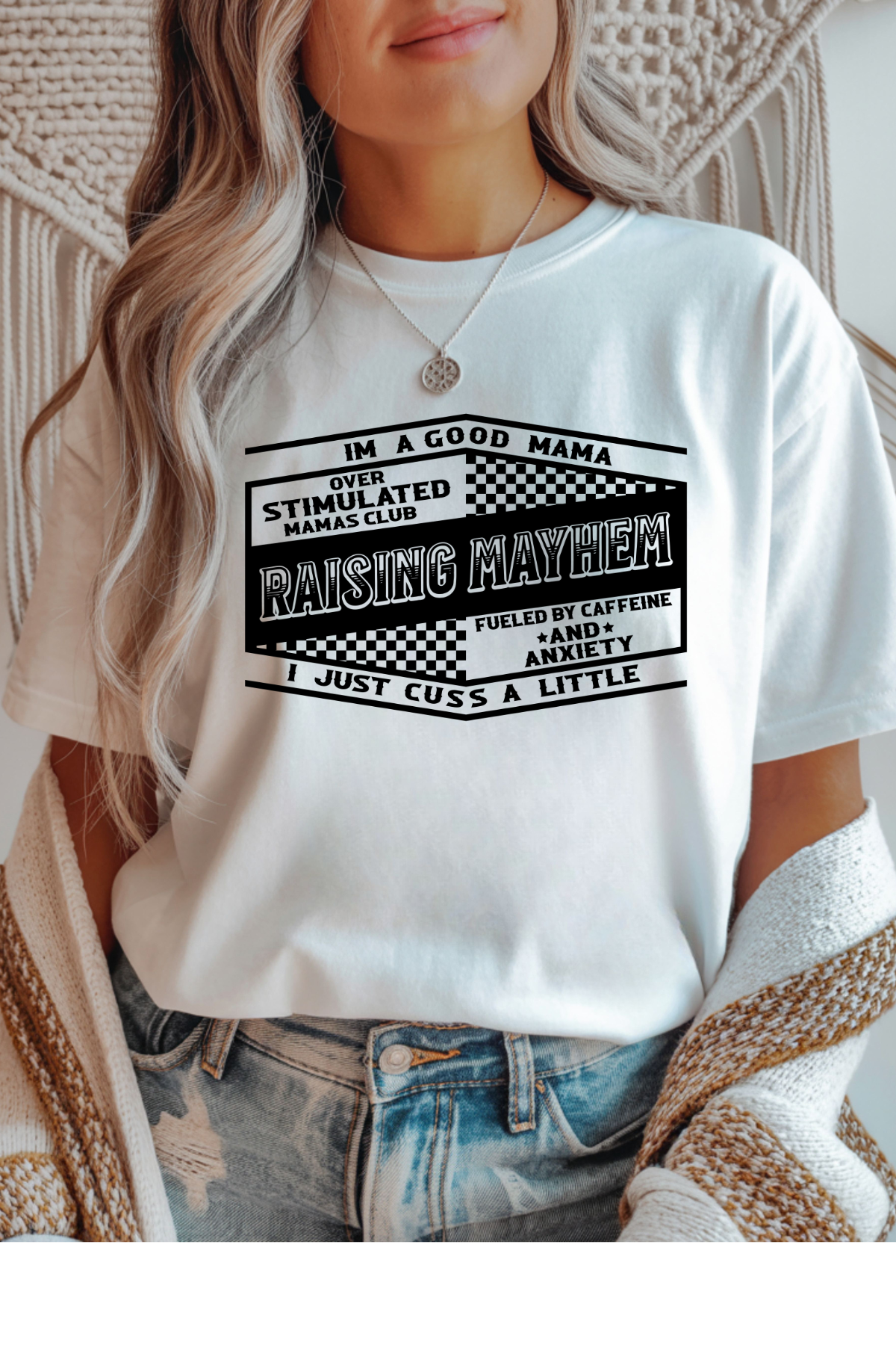 Wholesale Hey Jude - Raising Mayhem #1 - White Gildan Tee